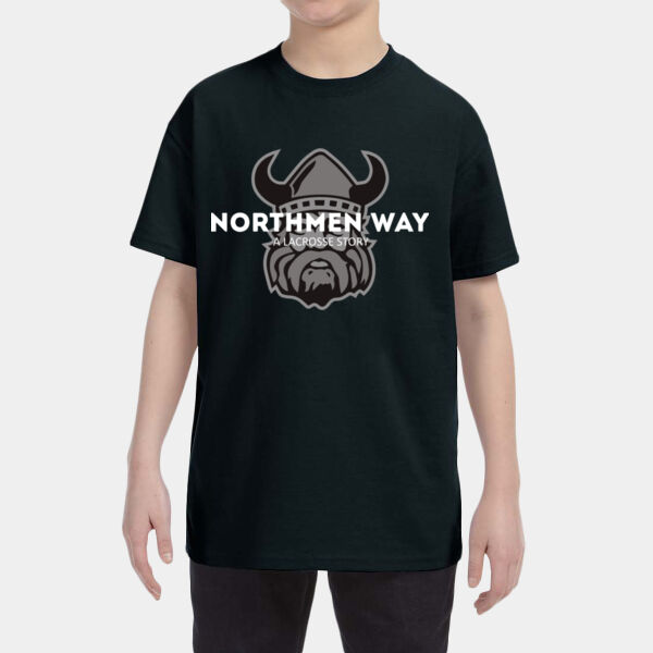 Northmen Way - TT Youth Crewneck Ring Spun Combed Cotton Tee Thumbnail